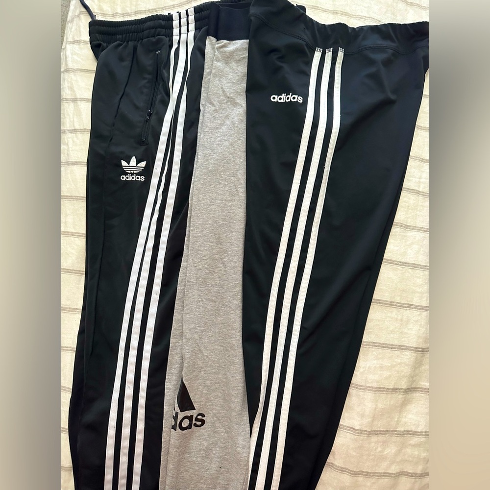 Adidas and Pink work out bottoms all size XS ..!!